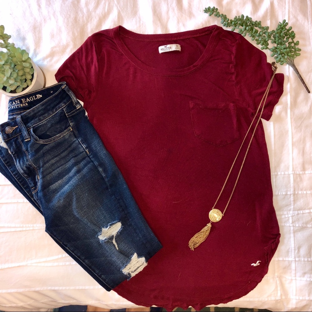 Hollister Pocket Tee